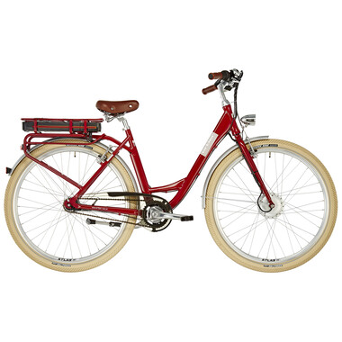 Bicicleta de paseo eléctrica ORTLER CHARLOTTE Rojo 0